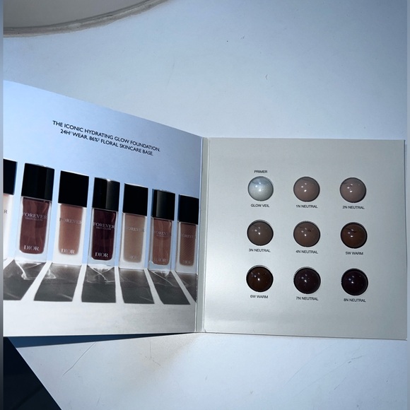 Dior forever makeup sample of foundation / primer on a card. MUST BUNDLE! Nee - Picture 3 of 5